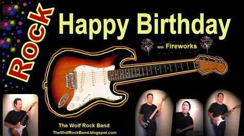 happy birthday rock version|classic rock birthday songs.